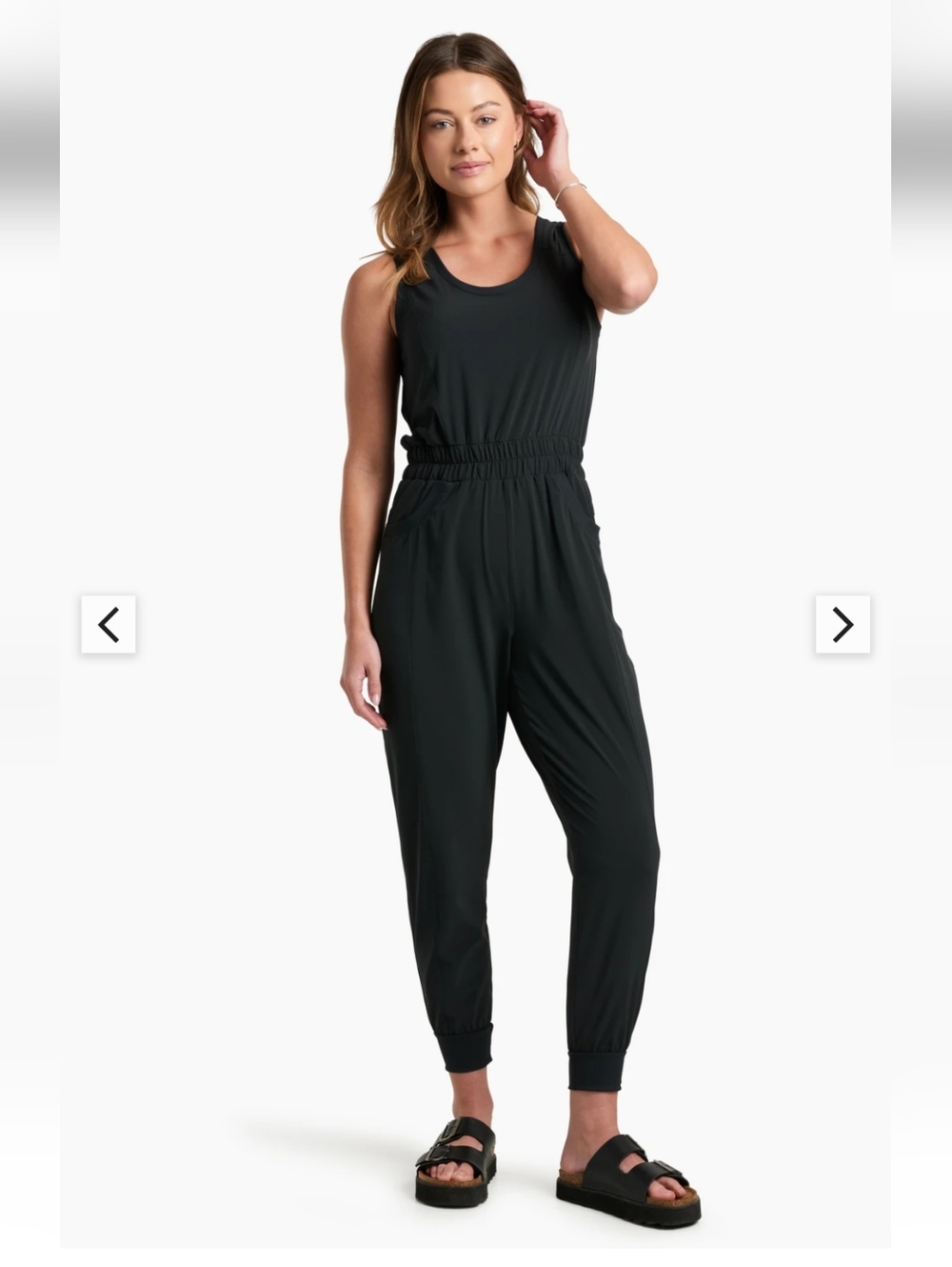 Kuhl Black Vantage Active Jumpsuit Upf 50+